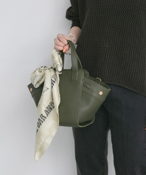 RODE SKO（ロデスコ）の「コロンバッグ（ハンドバッグ・レディース・オリーブ/ホワイト系その他/ブラウン系その他・ONE）」の3枚目の写真