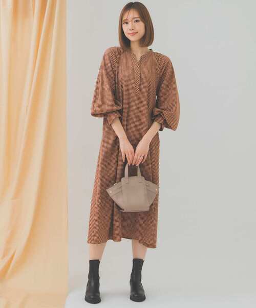 RODE SKO（ロデスコ）の「コロンバッグ（ハンドバッグ・レディース・オリーブ/ホワイト系その他/ブラウン系その他・ONE）」の7枚目の写真