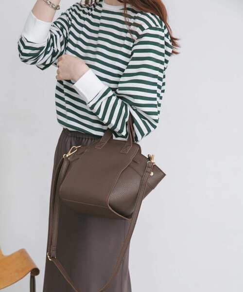 RODE SKO（ロデスコ）の「コロンバッグ（ハンドバッグ・レディース・オリーブ/ホワイト系その他/ブラウン系その他・ONE）」の9枚目の写真