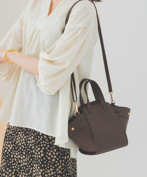 RODE SKO（ロデスコ）の「コロンバッグ（ハンドバッグ・レディース・オリーブ/ホワイト系その他/ブラウン系その他・ONE）」の11枚目の写真