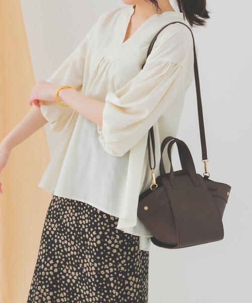 RODE SKO（ロデスコ）の「コロンバッグ（ハンドバッグ・レディース・オリーブ/ホワイト系その他/ブラウン系その他・ONE）」の12枚目の写真