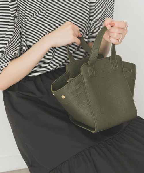 RODE SKO（ロデスコ）の「コロンバッグ（ハンドバッグ・レディース・オリーブ/ホワイト系その他/ブラウン系その他・ONE）」の18枚目の写真