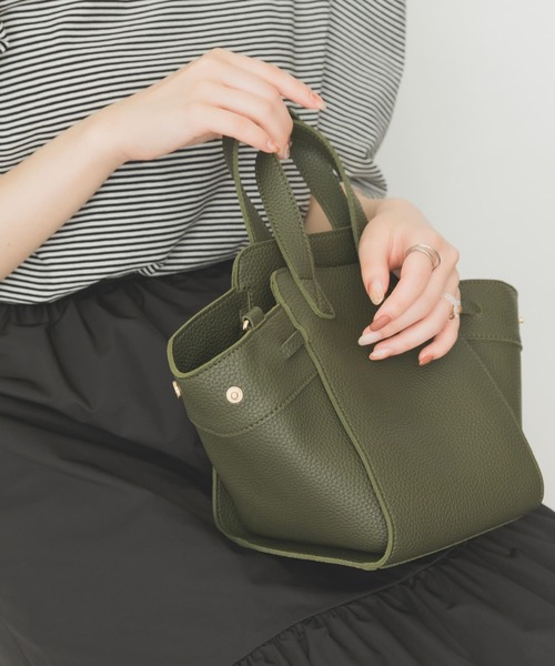 RODE SKO（ロデスコ）の「コロンバッグ（ハンドバッグ・レディース・オリーブ/ホワイト系その他/ブラウン系その他・ONE）」の19枚目の写真