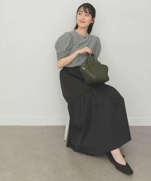 RODE SKO（ロデスコ）の「コロンバッグ（ハンドバッグ・レディース・オリーブ/ホワイト系その他/ブラウン系その他・ONE）」の21枚目の写真