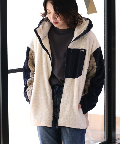 GERRY（ジェリー）の「【GERRY】クレイジーパターン ボアパーカー