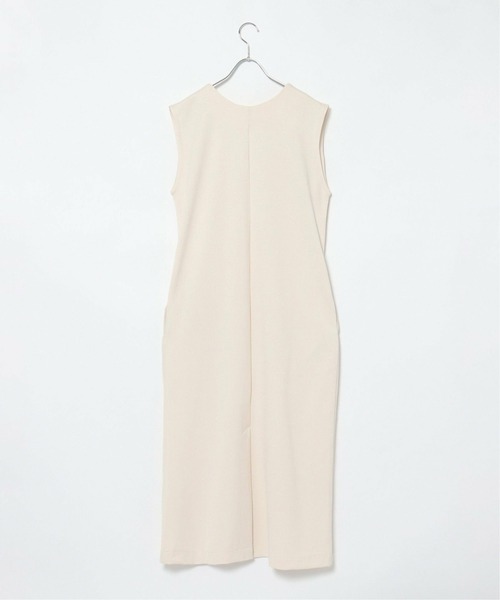 notch.（ノッチ）の「ポンチＶネックワンピース（ワンピース・レディース・ブラック/オフホワイト・TM/M）」の6枚目の写真