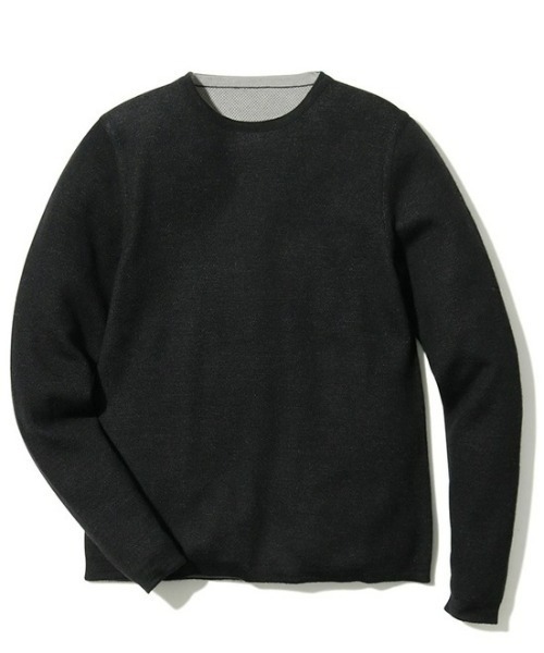 Snow Peak（スノーピーク）の「Crew Neck Base Layer（ニット/セーター・メンズ・ブラック/カーキ/ブラウン/グレー・SMALL/X-SMALL/X-LARGE/LARGE）」の2枚目の写真