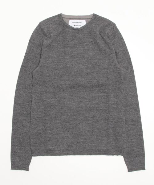 Snow Peak（スノーピーク）の「Crew Neck Base Layer（ニット/セーター・メンズ・ブラック/カーキ/ブラウン/グレー・SMALL/X-SMALL/X-LARGE/LARGE）」の8枚目の写真