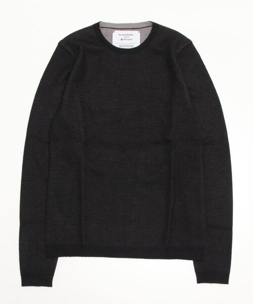 Snow Peak（スノーピーク）の「Crew Neck Base Layer（ニット/セーター・メンズ・ブラック/カーキ/ブラウン/グレー・SMALL/X-SMALL/X-LARGE/LARGE）」の7枚目の写真