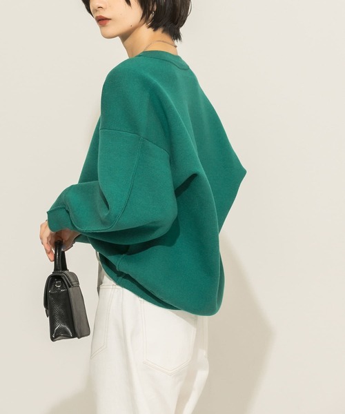 KBF（ケイビーエフ）の「フラットパターンニット（ニット/セーター・レディース・イエロー系その他/グリーン/グレー・ONE）」の2枚目の写真