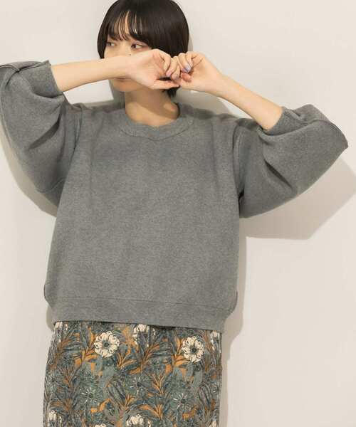 KBF（ケイビーエフ）の「フラットパターンニット（ニット/セーター・レディース・イエロー系その他/グリーン/グレー・ONE）」の17枚目の写真