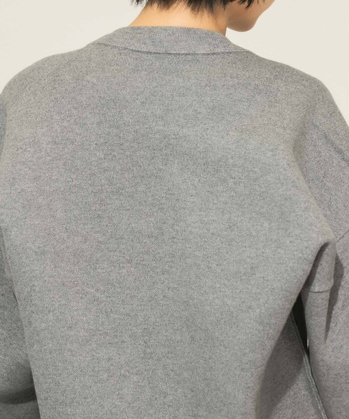 KBF（ケイビーエフ）の「フラットパターンニット（ニット/セーター・レディース・イエロー系その他/グリーン/グレー・ONE）」の7枚目の写真