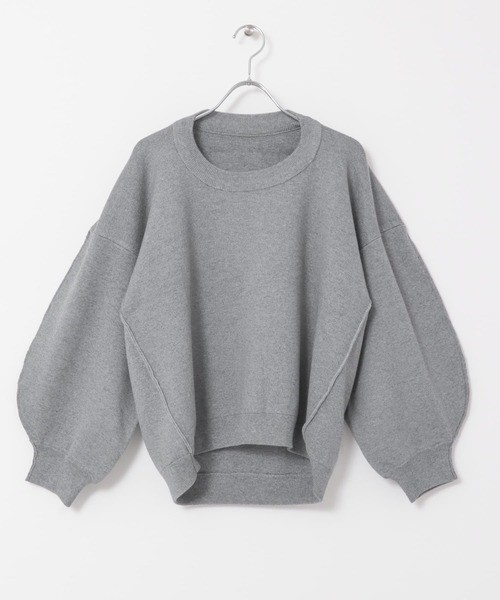 KBF（ケイビーエフ）の「フラットパターンニット（ニット/セーター・レディース・イエロー系その他/グリーン/グレー・ONE）」の20枚目の写真