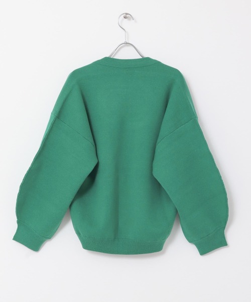 KBF（ケイビーエフ）の「フラットパターンニット（ニット/セーター・レディース・イエロー系その他/グリーン/グレー・ONE）」の12枚目の写真