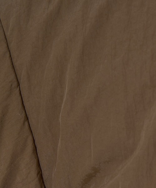 NOMINE（ノミネ）の「3WAYカラー中綿ロングコート（ダウンジャケット/コート・レディース・キャメル/グリーン/ブラック/ブラウン/アイボリー/ベージュ・フリー）」の9枚目の写真