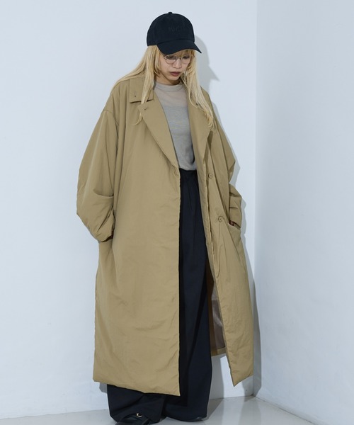 3WAYカラー中綿ロングコート（ダウンジャケット/コート）｜NOMINE