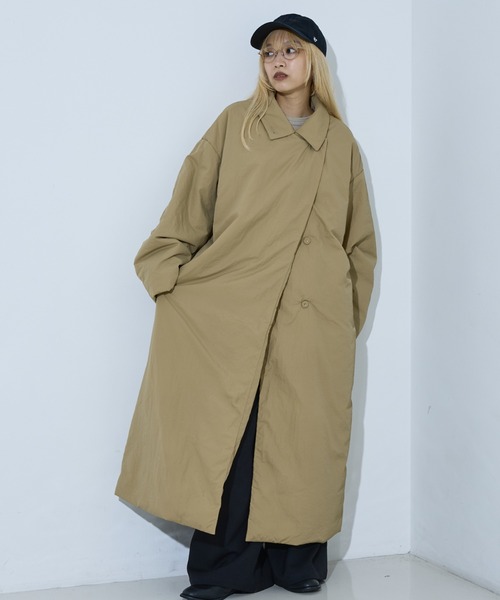 GIRAUDM 中綿ロングコート GIRAUDM ジローム（GIRAUDM）（メンズ）ロング padded コート