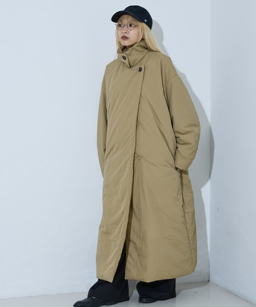 NOMINE（ノミネ）の「3WAYカラー中綿ロングコート（ダウンジャケット