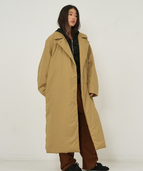 3WAYカラー中綿ロングコート（ダウンジャケット/コート）｜NOMINE