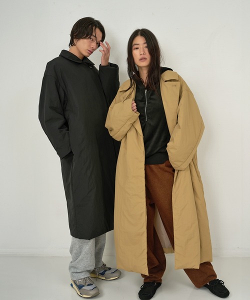 3WAYカラー中綿ロングコート（ダウンジャケット/コート）｜NOMINE