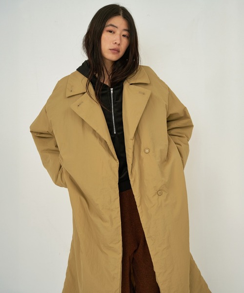 3WAYカラー中綿ロングコート（ダウンジャケット/コート）｜NOMINE