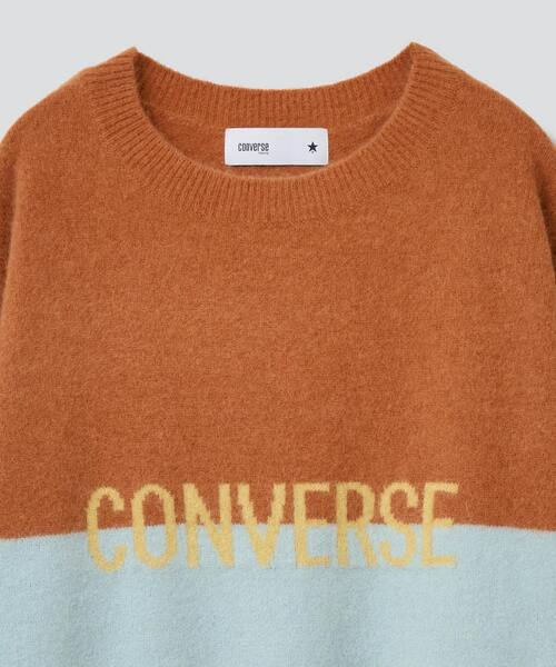 CONVERSE TOKYO(コンバーストウキョウ)の「アンゴラ混ボーダーニット(ニット/セーター・レディース・イエロー/グリーン/ボルドー/ライラック・FREE)」の18枚目の写真