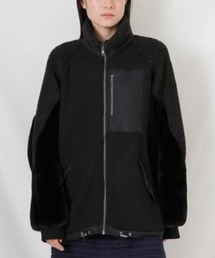 EZUMi | EZUMi（エズミ）ボアニットブルゾン(ブルゾン)