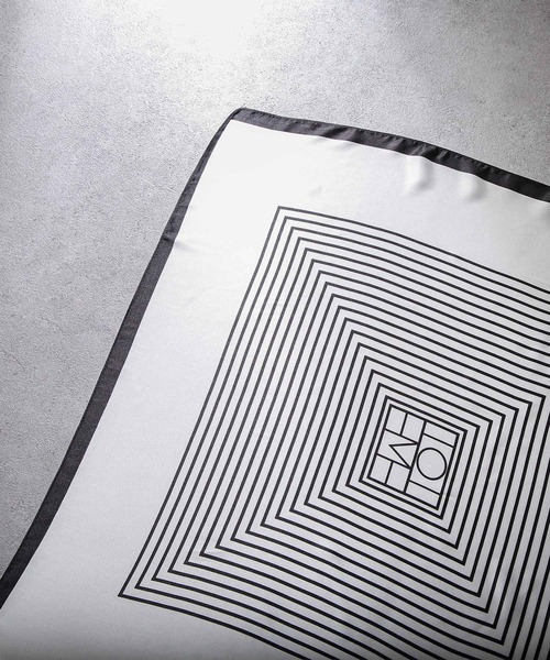 NILWAY（ニルウェイ）の「アソート総柄スカーフ（バンダナ/スカーフ・メンズ・ネイビー系/ブラウン系/ベージュ系/グリーン系・FREE）」の6枚目の写真