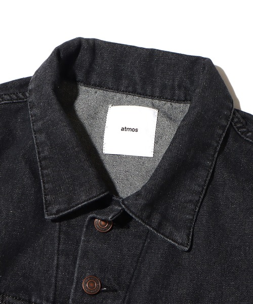 atmos pink(アトモスピンク)の「atmos pink MA-1 デニムジャケット / アトモスピンク エムエーワン デニムジャケット(MA-1・レディース・ブルー/ブラック・M/L)」の10枚目の写真