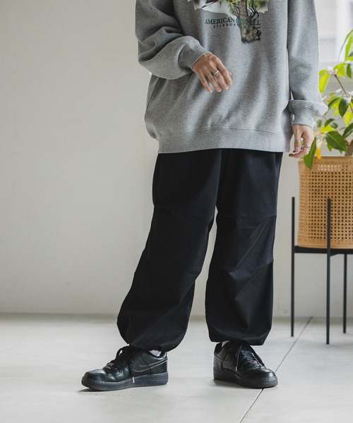 RAGEBLUE（レイジブルー）の「スノールーズワイドパンツ（カーゴパンツ・メンズ・オフホワイト/ライトブラウン/グリーン/ブラック・LARGE/MEDIUM）」の13枚目の写真