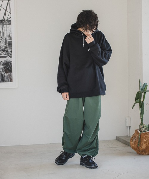 RAGEBLUE（レイジブルー）の「スノールーズワイドパンツ（カーゴパンツ・メンズ・オフホワイト/ライトブラウン/グリーン/ブラック・LARGE/MEDIUM）」の18枚目の写真