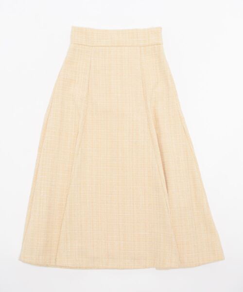 SWINGLE（スウィングル）の「ラメツイードフレアスカート（スカート