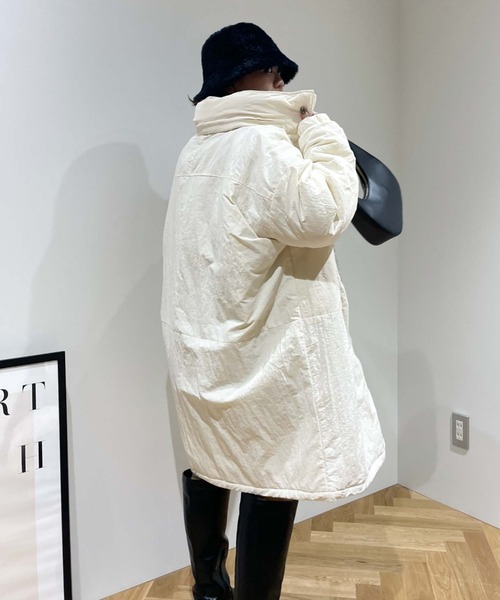 archives（アルシーヴ）の「【Limited item】MONSTER COAT（ダウンジャケット/コート・レディース・アイボリー/ブラック・MEDIUM）」の20枚目の写真