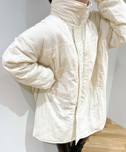archives（アルシーヴ）の「【Limited item】MONSTER COAT（ダウンジャケット/コート・レディース・アイボリー/ブラック・MEDIUM）」の13枚目の写真