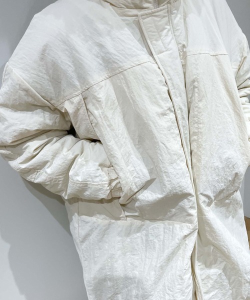 archives（アルシーヴ）の「【Limited item】MONSTER COAT（ダウンジャケット/コート・レディース・アイボリー/ブラック・MEDIUM）」の16枚目の写真