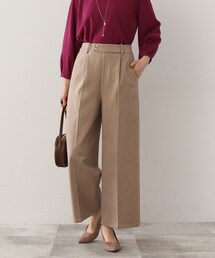 DRESKIP | 【きっと虜になる】両面起毛であったか！ 滑らかタッチ ワイドパンツ(その他パンツ)