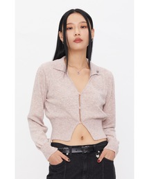 TARGETTO | 【TARGETTO 】メランジカラーカーディガン / MELANGE COLLAR CARDIGAN(カーディガン/ボレロ)