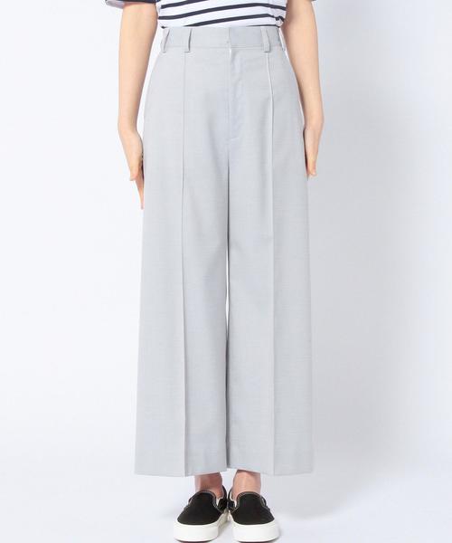 Another Edition（アナザーエディション）の「テンセルレーヨンワイドパンツ/AEBC T/R WIDE PT◆（その他パンツ・レディース・ライトブルー/ブラック/ナチュラル・MEDIUM/SMALL）」の9枚目の写真