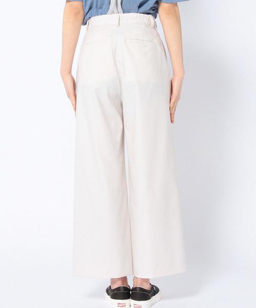 Another Edition（アナザーエディション）の「テンセルレーヨンワイドパンツ/AEBC T/R WIDE PT◆（その他パンツ・レディース・ライトブルー/ブラック/ナチュラル・MEDIUM/SMALL）」の18枚目の写真