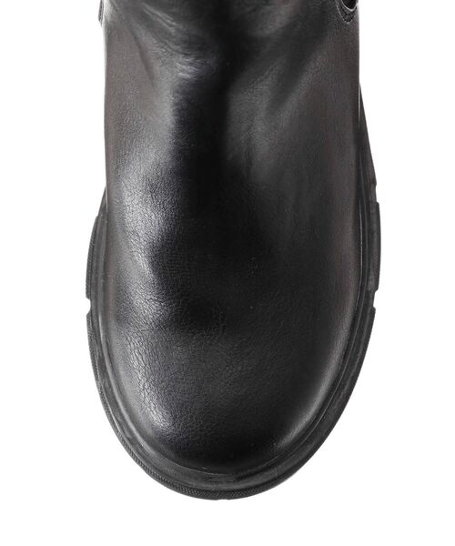 GYDA（ジェイダ）の「トラックソール サイドゴアショートブーツ（ブーツ・レディース・ブラック/その他1・SMALL/MEDIUM/LARGE）」の10枚目の写真