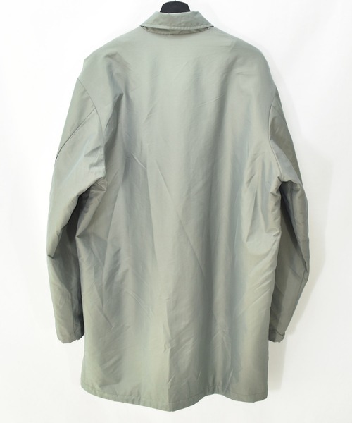 VINTAGE(ヴィンテージ)の「【ヴィンテージ古着】90~00s KENNETH COLE 裏地付き タマムシ ステンカラーコート(ステンカラーコート・メンズ・グリーン・MEDIUM)」の2枚目の写真