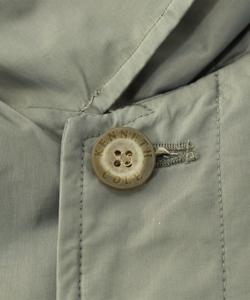 VINTAGE(ヴィンテージ)の「【ヴィンテージ古着】90~00s KENNETH COLE 裏地付き タマムシ ステンカラーコート(ステンカラーコート・メンズ・グリーン・MEDIUM)」の6枚目の写真
