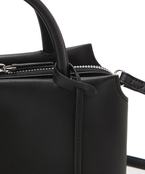 TREASURE TOPKAPI（トレジャートプカピ）の「【TREASURE TOPKAPI/トプカピ トレジャー】 スプリットレザー ファスナーポケット ショルダー付き ハンドバッグ（ハンドバッグ・レディース・グレイッシュベージュ/ブラック/グレイッシュブルー・FREE）」の15枚目の写真