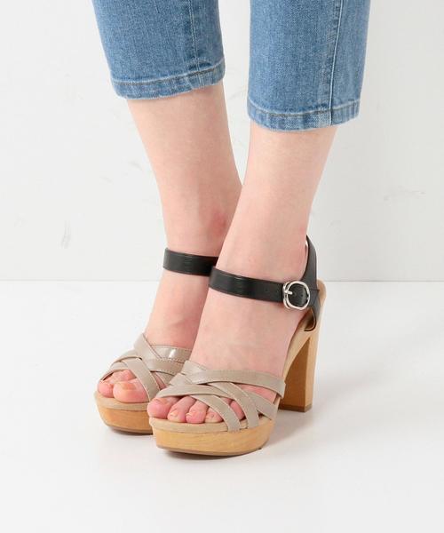 Jewel Changes（ジュエルチェンジズ）の「JCT C/PU デニム サロペット（サロペット/オーバーオール・レディース・ライトブルー/ネイビー・36/34/38）」の17枚目の写真