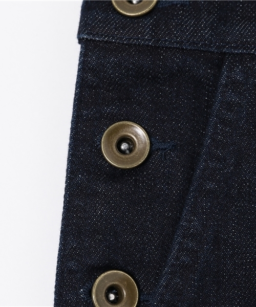 Jewel Changes（ジュエルチェンジズ）の「JCT C/PU デニム サロペット（サロペット/オーバーオール・レディース・ライトブルー/ネイビー・36/34/38）」の8枚目の写真