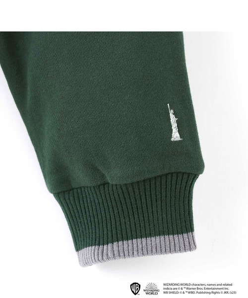EASTBOY（イーストボーイ）の「トレーナー 裏毛 HarryPotter ハリーポッター HOGWARTS ホグワーツ（Tシャツ/カットソー・レディース・ネイビー/ボルドー/ダークグリーン/アイボリー・F）」の6枚目の写真