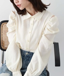 archives | 肩あきドレープ２ＷＡＹブラウス(シャツ/ブラウス)