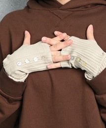 Arinomama(アリノママ)のArinomama 綿高配合リブ アームカバー(アームカバー)