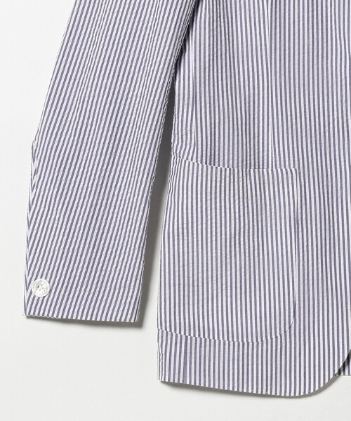REFLEM ストライプジャケット BEAMS F（ビームスF）NEW EASY SUBALPINO シアサッカー