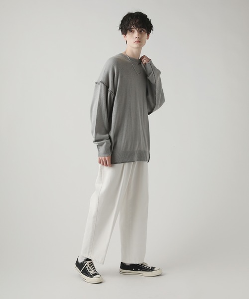 Buyer's Select/ハンドステッチクルーネックニット（ニット